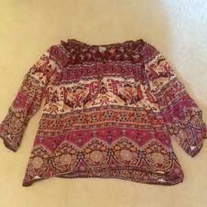 Light patterned blouse from World Market